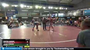 160 lbs Placement Matches (16 Team) - Austin Farmer, Backyard Brawlers vs James Strong, TN Misfits