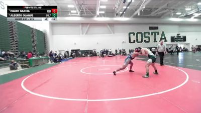 175 lbs Cons. Round 5 - Isaiah Garcia, Yorba Linda vs Alberto Olague, Poly/Long Beach