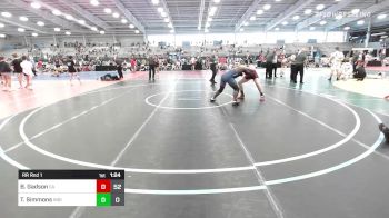 195 lbs Rr Rnd 1 - Bryce Gadson, Combat Athletics Black vs Trenton Simmons, Indiana Flash South