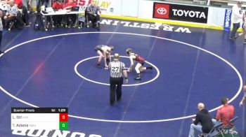 87 lbs Quarterfinal - Louie Gill, Hickory vs Tyler Adams, York Suburban