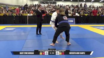 Meredith Anne Sample vs Mary Lynne Morgan 2025 World Master IBJJF Jiu-Jitsu Championship