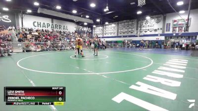 165 lbs Cons. Semi - Levi Smith, Temecula Valley vs Zebdiel Pacheco, Murrieta Mesa