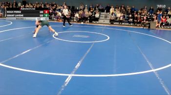 126 lbs Round 1 - Grant Lavene, Lincoln Southwest vs Noah Perez, Liberty North