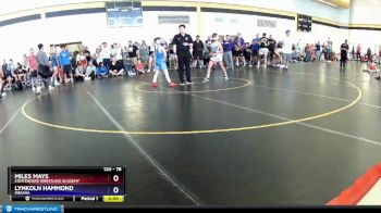 78 lbs Champ. Round 1 - Miles Mays, Contenders Wrestling Academy vs Lynkoln Hammond, Indiana