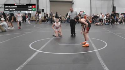 88 lbs Semis (4 Team) - Gino Hayes, Hammers vs Vito Naljayan, Mat Assassins Black