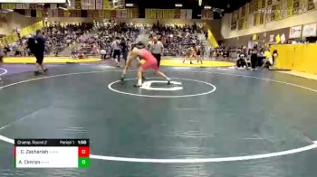 160 lbs Champ. Round 2 - Carrera Zachariah, Santa Ana vs Adam Cintron, Murrieta Mesa