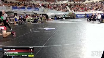 D1-144 lbs 5th Place Match - Vaughn Strobel, Casteel HS vs Ryland Moss, Liberty