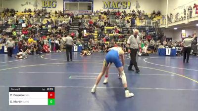 115 lbs Consy 2 - Cash Dorazio, Eagle WC vs Shane Martin, Canon-McMillan