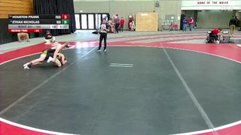 184 lbs Cons. Round 3 - Ethan Nicholas, Northeastern Oklahoma A&M vs Houston Frank, Fort Hays State
