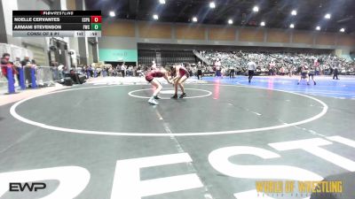 100 lbs Consi Of 8 #1 - Noelle Cervantes, España Wrestling vs Armani Stevenson, Fergus Wrestling Club