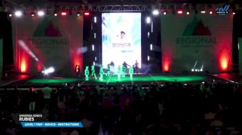 Universal Sonics - Rubies [2025 L1 Tiny - Novice - Restrictions Day 1] 2025 The West Regional Summit & The Recreational Summit