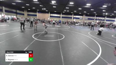 102 lbs Semifinal - Anthony Garcia, Pirates vs Julian Bigueur, Inland Elite