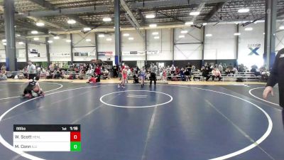 86 lbs Rr Rnd 3 - Wyatt Scott, Henley Mat Club vs Makinley Conn, Illinois Valley YW