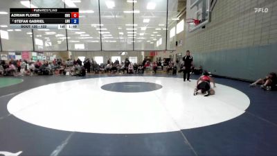 132 lbs Cons. Semi - Adrian Flores, Skyline Wrestling Club vs Stefan Gabriel, Lakeland Wrestling Club