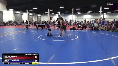 149 lbs Placement Matches (8 Team) - Salah Tsarni, Maryland vs Brady Whiting, Utah