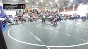 138 lbs Cons. Round 9 - Jimmy Alvarez Jr., Millikan vs Oliver Benninghoff, Trabuco Hills