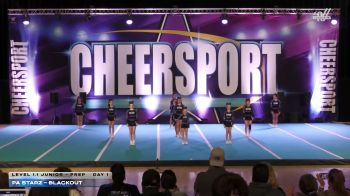 PA Starz - Blackout [2026 L1.1 Junior - PREP Day 1] 2026 CHEERSPORT Toms River Classic
