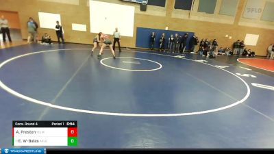 170lbs Cons. Round 4 - Elizabeth Williams-Bales, Arlington (Girls) vs Alayna Preston, Yelm (Girls)