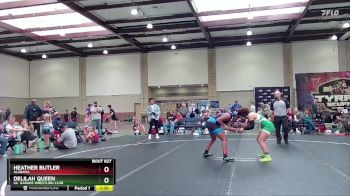 145 lbs Round 2 - Heather Butler, Alabama vs Delilah Queen, Lil` Garage Wrestling Club