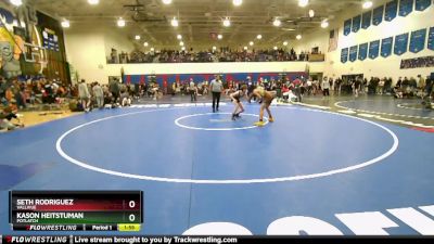 106 lbs Champ. Round 1 - Kason Heitstuman, Potlatch vs Seth Rodriguez, Vallivue