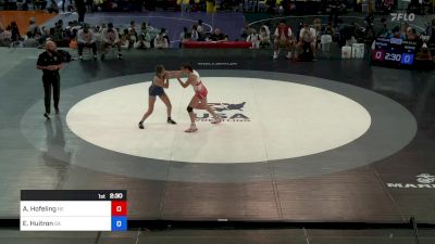 125 lbs Cons 64 #2 - Ashton Hofeling, NE vs Esperanza Huitron, GA