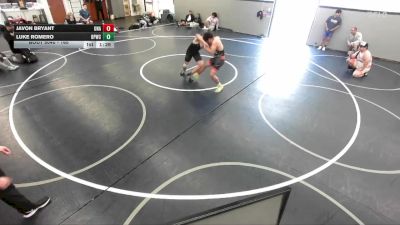 165 lbs Round 5 - Javon Bryant, Unattached vs Luke Romero, Unattached