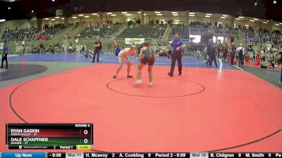 184 lbs Round 3 (4 Team) - Dale Schaffner, Rainier vs Ryan Gaskin, North Valley