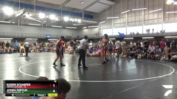 145 lbs Semis & 3rd Wb (16 Team) - Ayden Papcun, Team Palmetto vs Kaden Schaefer, Indiana Outlaws