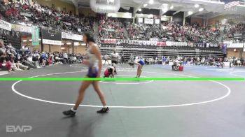 110 lbs Champ. Round 1 - Reagan Neal, Leon Bluestem HS vs Kiya Schultz, Ellsworth HS