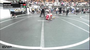 73 lbs Semifinal - Drake Lear, Fort Gibson Youth Wrestling vs Otto Vuocolo, Westside Grappling Club