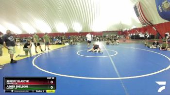 215 lbs Placement Matches (16 Team) - Asher Sheldon, Batavia vs Jeremy Blascyk, WCAABE