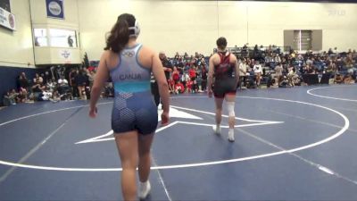 160 lbs Champ. Round 2 - Hadyn Stine, Southern Oregon University vs Addison Canja, Unattached