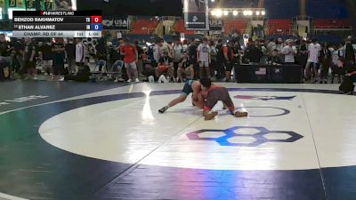 126 lbs Champ. Rd Of 64 - Behzod Rakhmatov, Texas vs Ethan Alvarez, Indiana
