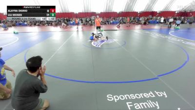 126 lbs Round 3 (10 Team) - Alayna Diorio, Oswego East vs Lili Moses, Cedar Rapids Xavier