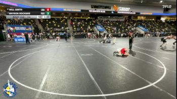 132 lbs 9th Place Match - Bryson Rockers, Paola HS vs Will Smith, Linn-Mar