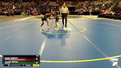 105 lbs Round 2 - Leian Wright, Western School Of Technology vs Charvi Bethu, Oakdale