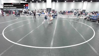 113 lbs Austin Hayes, Maryland vs William Fontenot, Louisiana