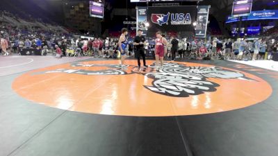 215 lbs Cons 64 #2 - Kaden Lambert, IN vs Mason Rodriguez, WA