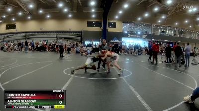 110 lbs Round 3 (8 Team) - Ashton Glasgow, Junior Terps Xtreme vs Hunter Kapitula, Mat Assassins Red