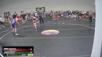 115 lbs Cons. Semi - Tripp Calcutt, KC Elite Training Center vs Logan Pruitt, Jet Wrestling Club