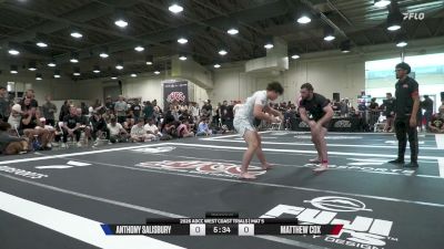 Matthew Cox vs Anthony Salisbury 2026 ADCC West Coast Trials