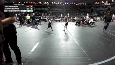 70 lbs 5th Place - Emma Bryant, Cordoba Trained vs Emma Raditz, Power Half Wrestling Academy