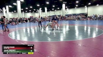 132 lbs Round 6 (16 Team) - Kaleb Evans, All In vs David Birdsey, Dog Pound Wrestling Club