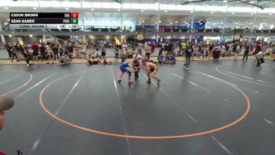 138 lbs Cons. Round 2 - Cason Brown, Unattached vs Sean Gamer, Unattached