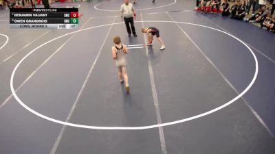 8U - L Cons. Round 2 - Camden Rutt, Scott West Panthers Wrestling Club vs Camden Long, St. Francis Gladiators Wrestling Club