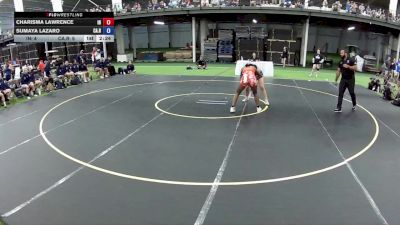 145 lbs Charisma Lawrence, Indiana vs Sumaya Lazaro, California Red