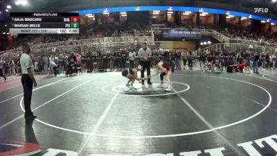 110 lbs Quarterfinal - Mariah Mills, Flagler Palm Coast vs JULIA BROCATO, Sunlake