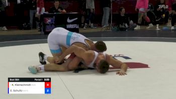 97 lbs Champ. Round 2 - Kallen Kleinschmidt, Montana vs Eric Schultz, Nebraska Wrestling Training Center