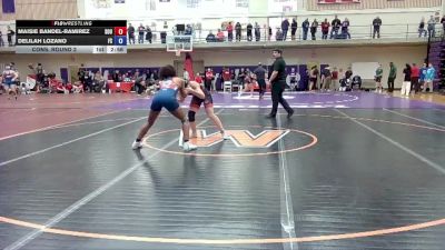 138 lbs Cons. Round 2 - Maisie Bandel-Ramirez, Southern Oregon University vs Delilah Lozano, Fresno State