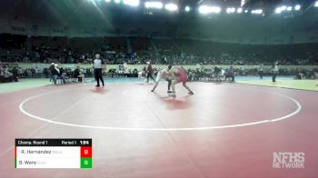 4A-138 lbs Champ. Round 1 - Ryatt Hernandez, MCLOUD vs Bo Ware, CLEVELAND